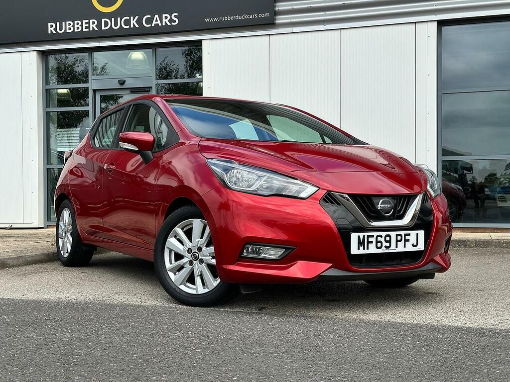 Nissan Micra 1.0 Ig-t Acenta Hatchback Euro 6 Red