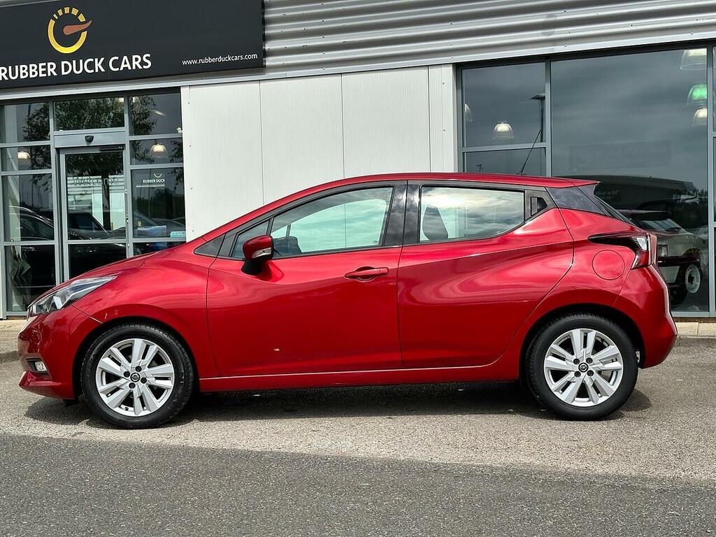 Nissan Micra 1.0 Ig-t Acenta Hatchback Euro 6 Red #6