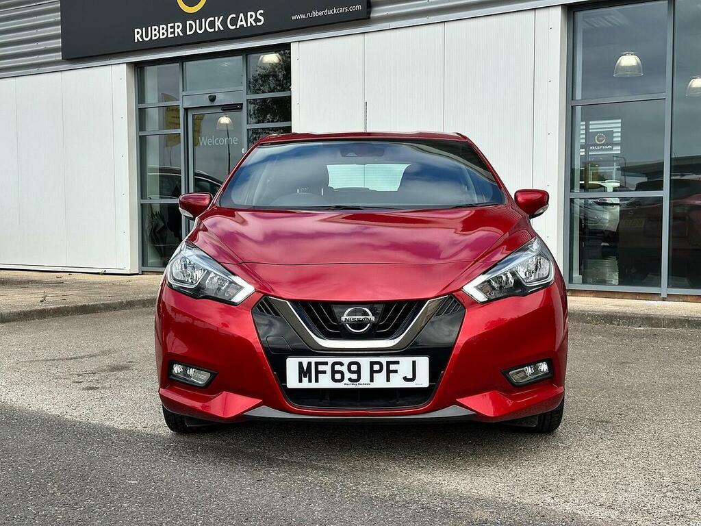 Nissan Micra 1.0 Ig-t Acenta Hatchback Euro 6 Red #2