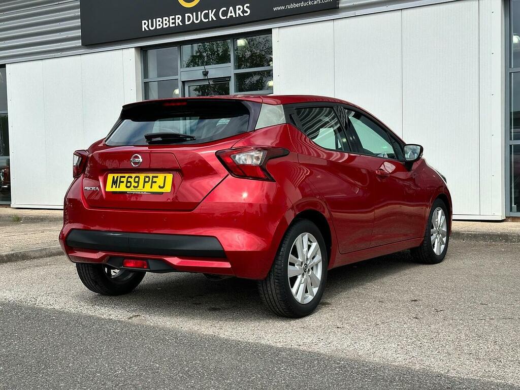 Nissan Micra 1.0 Ig-t Acenta Hatchback Euro 6 Red #5