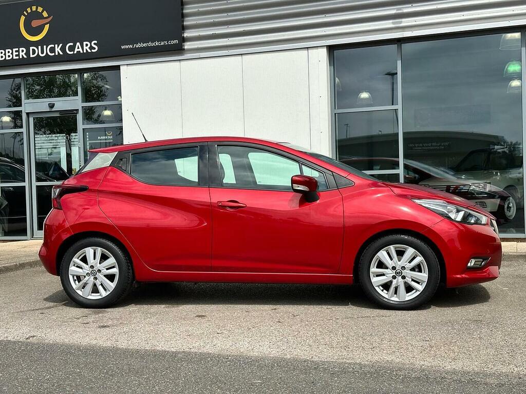 Nissan Micra 1.0 Ig-t Acenta Hatchback Euro 6 Red #4