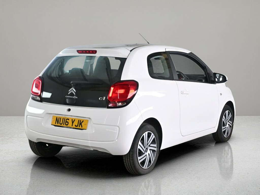Citroen C1 1.0 Vti Feel Hatchback Euro 6 6 White #4