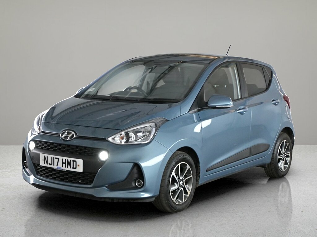 Hyundai I10 1.2 Premium Hatchback Euro 6 87 Blue #2