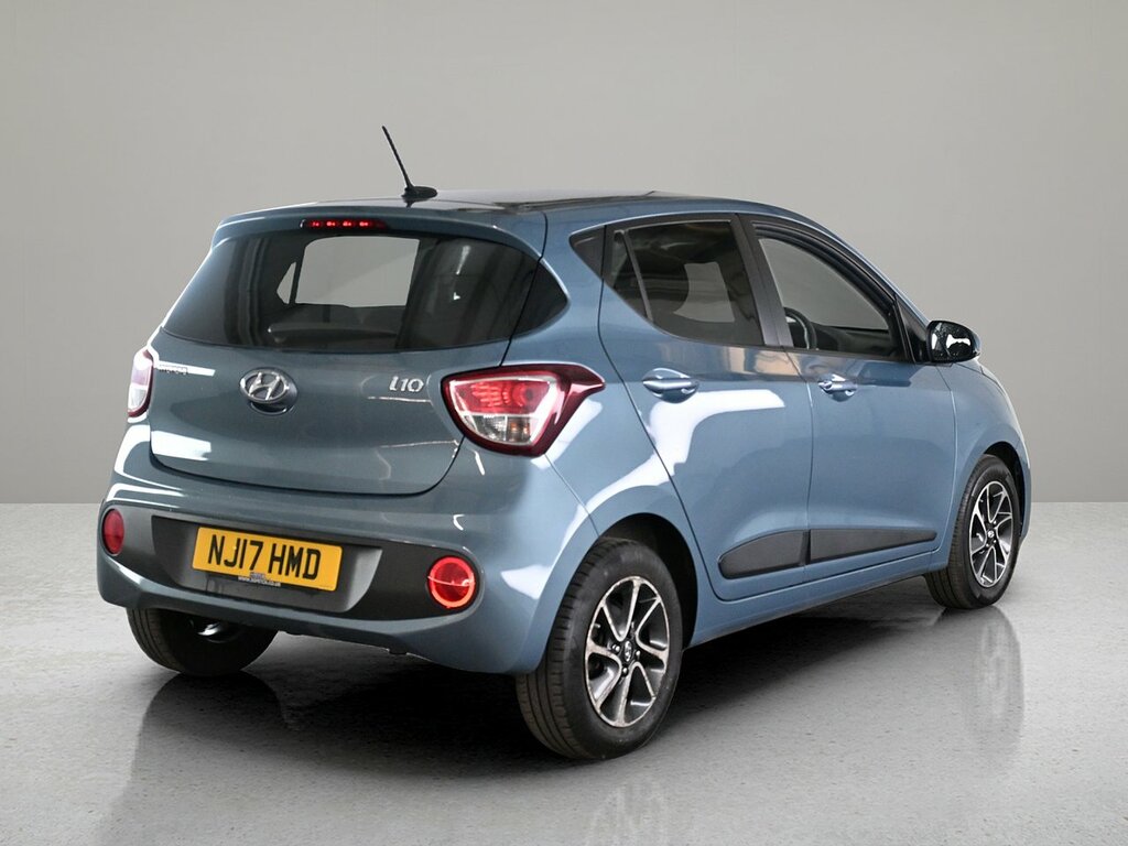 Hyundai I10 1.2 Premium Hatchback Euro 6 87 Blue #4