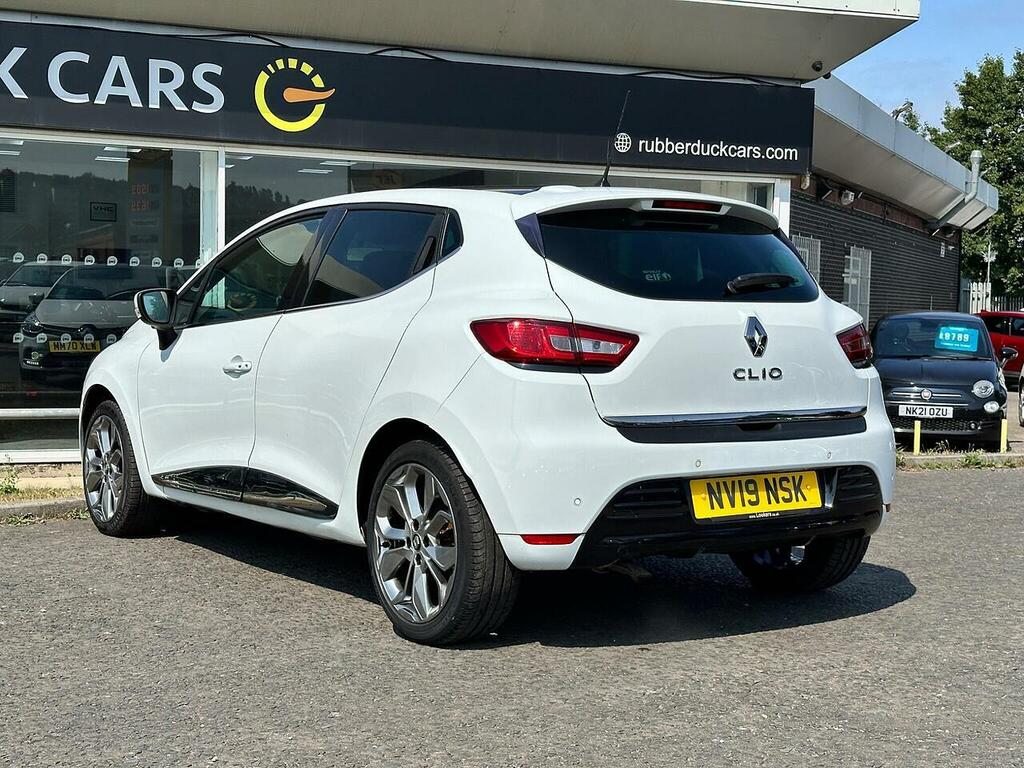 Renault Clio 0.9 Tce Iconic Euro 6 Ss NV19NSK White #4