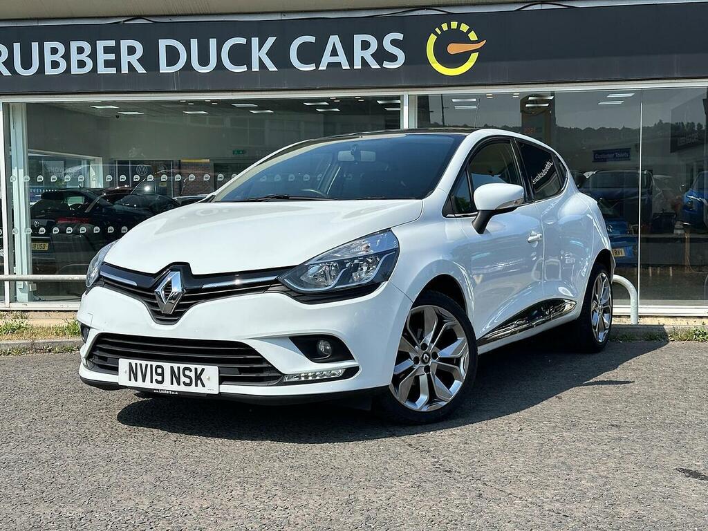 Renault Clio 0.9 Tce Iconic Euro 6 Ss NV19NSK White #3