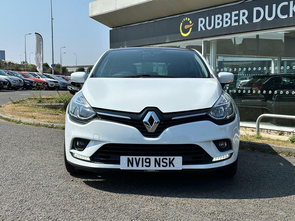 Renault Clio 0.9 Tce Iconic Euro 6 Ss NV19NSK White #2