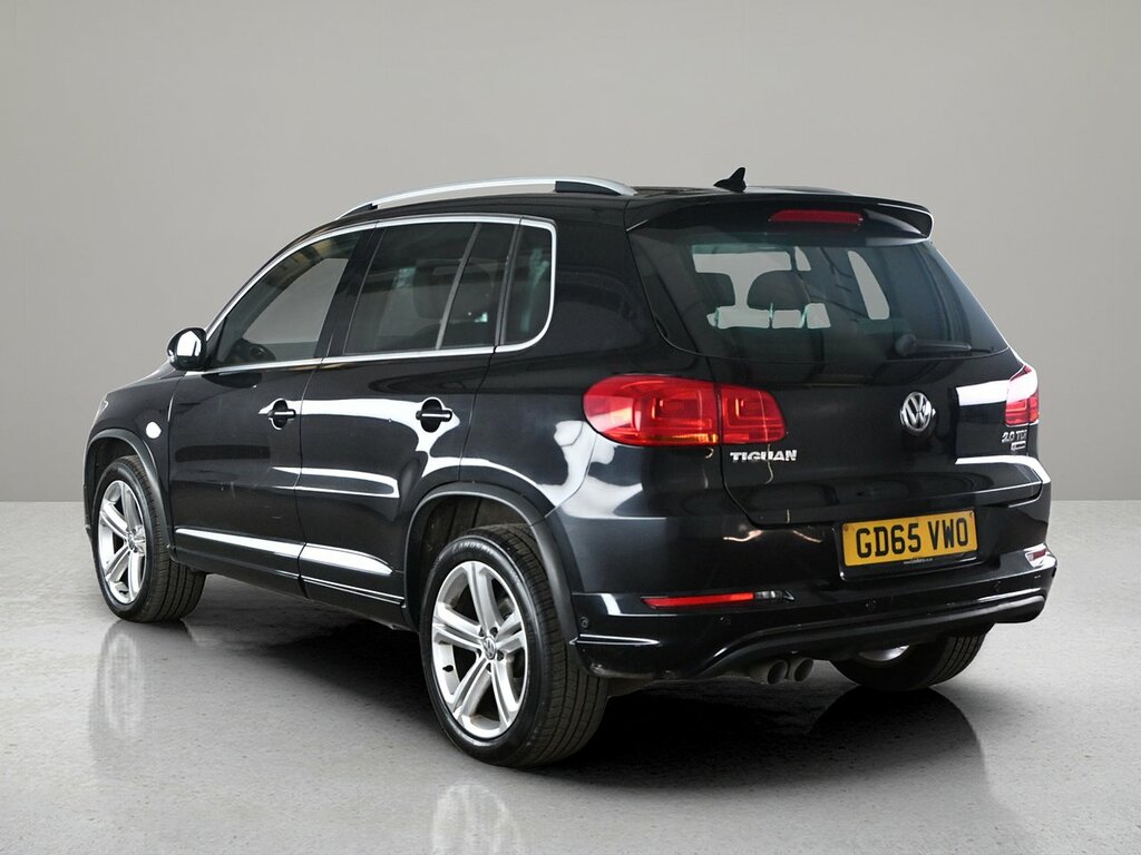 Volkswagen Tiguan 2.0 Tdi Bluemotion Tech R-line Edition Suv Die GD65VWO Black #3