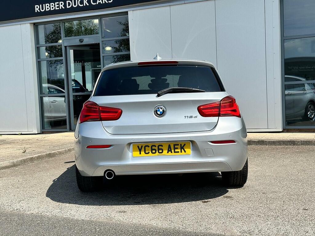BMW 1 Series 2.0 118D Se Hatchback Euro 6 Ss Silver #6