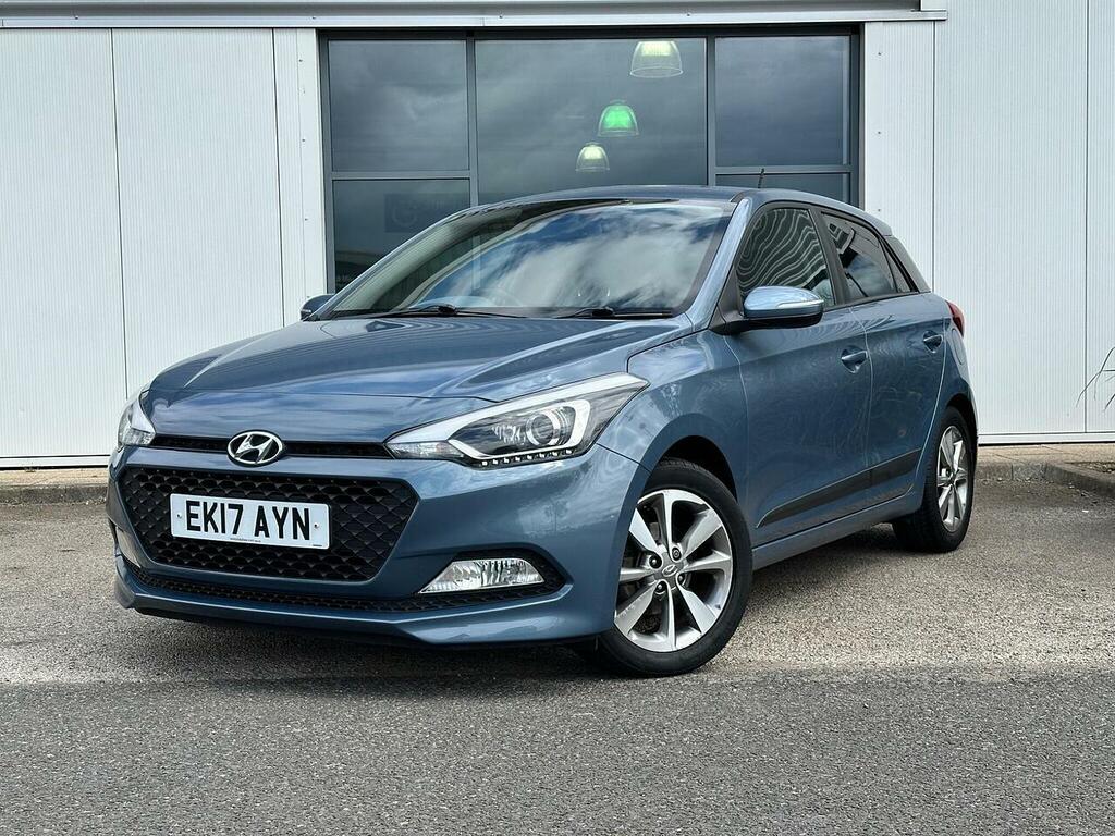 Hyundai I20 1.2 Premium Euro 6 Blue #3