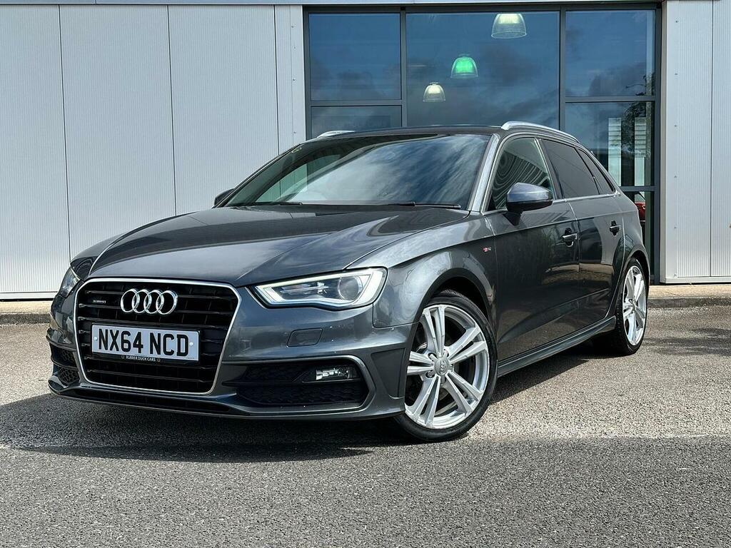 Audi A3 2.0 Tdi S Line Sportback S Tronic Quattro Euro 6 Grey #3