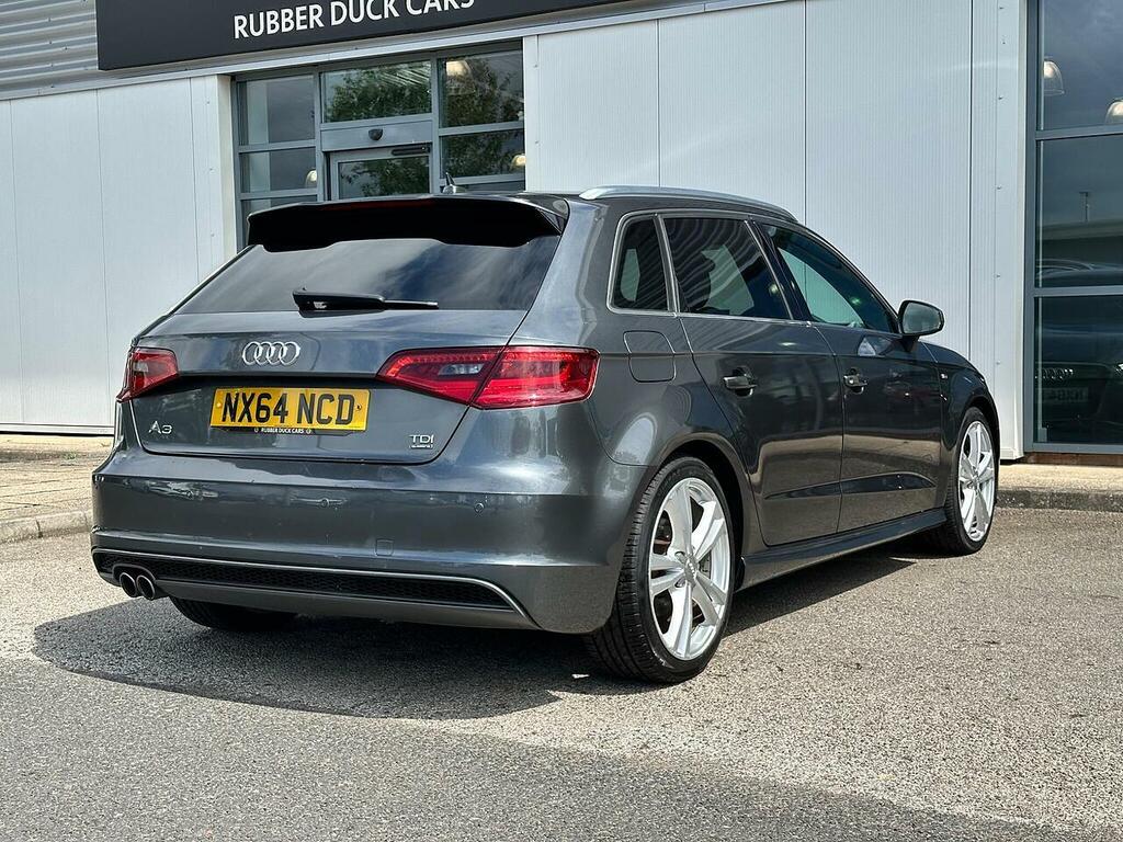 Audi A3 2.0 Tdi S Line Sportback S Tronic Quattro Euro 6 Grey #5