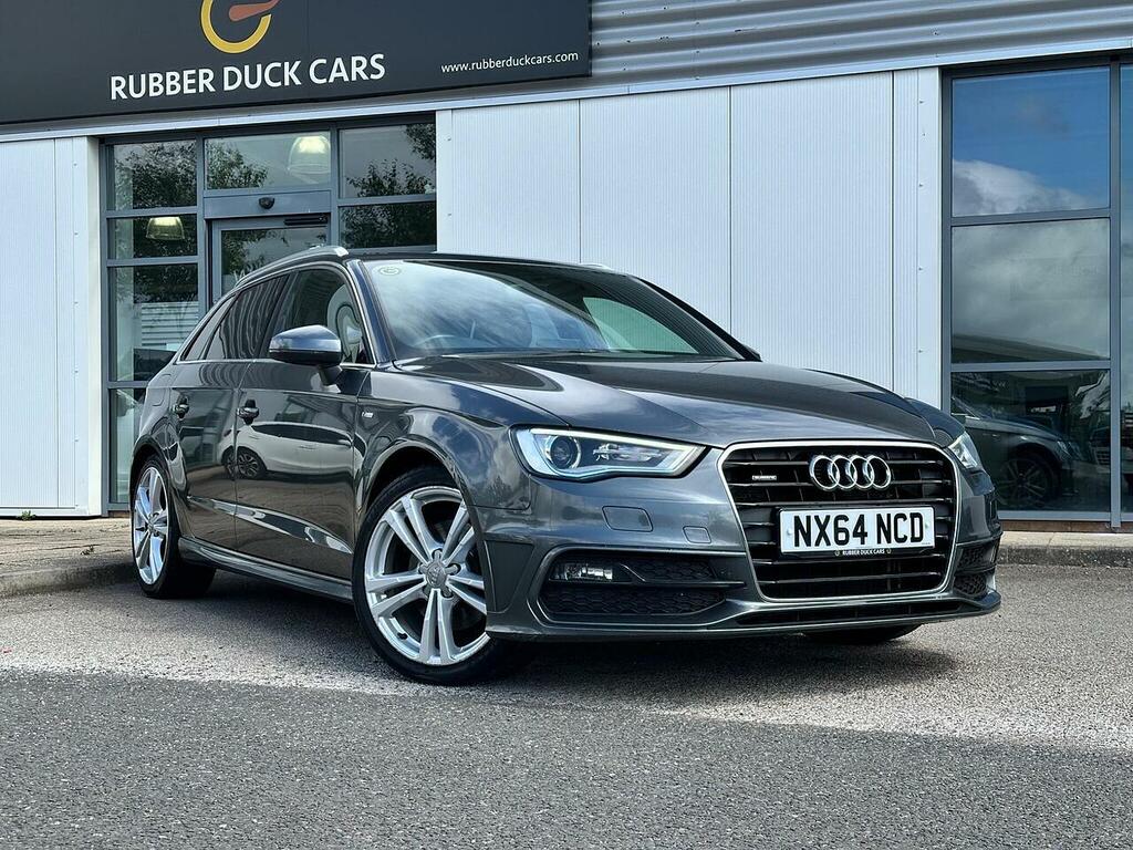Audi A3 2.0 Tdi S Line Sportback S Tronic Quattro Euro 6 Grey
