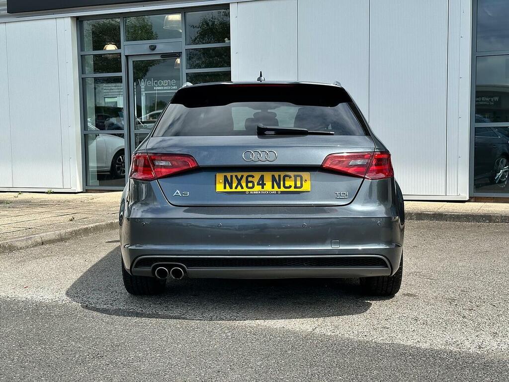 Audi A3 2.0 Tdi S Line Sportback S Tronic Quattro Euro 6 Grey #6