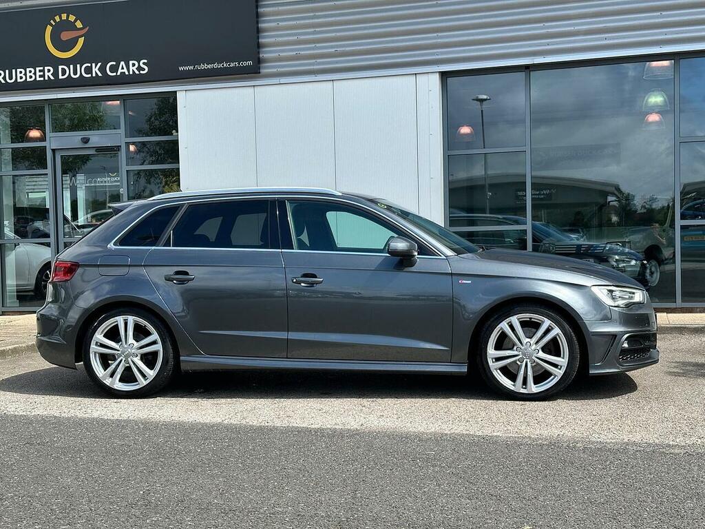 Audi A3 2.0 Tdi S Line Sportback S Tronic Quattro Euro 6 Grey #4