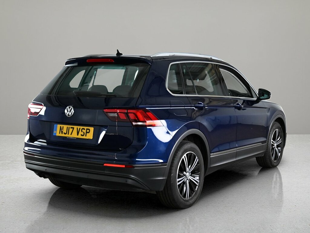 Volkswagen Tiguan 2.0 Tdi Bluemotion Tech Se Euro 6 Ss NJ17VSP Blue #4