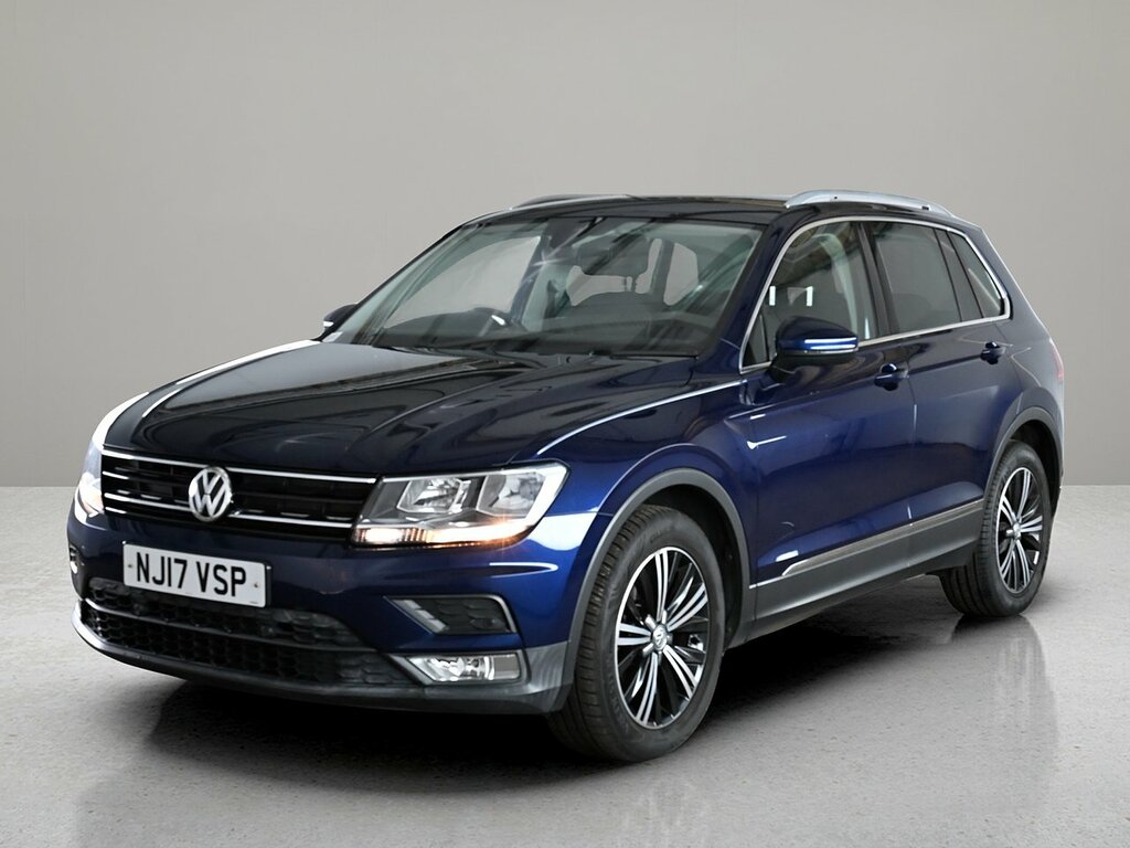Volkswagen Tiguan 2.0 Tdi Bluemotion Tech Se Euro 6 Ss NJ17VSP Blue #2