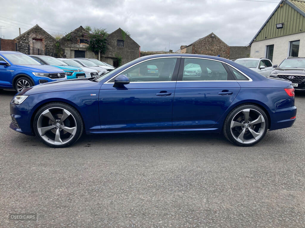 Audi A4 2.0 Tdi 190 Quattro S Line S Tronic Blue #5