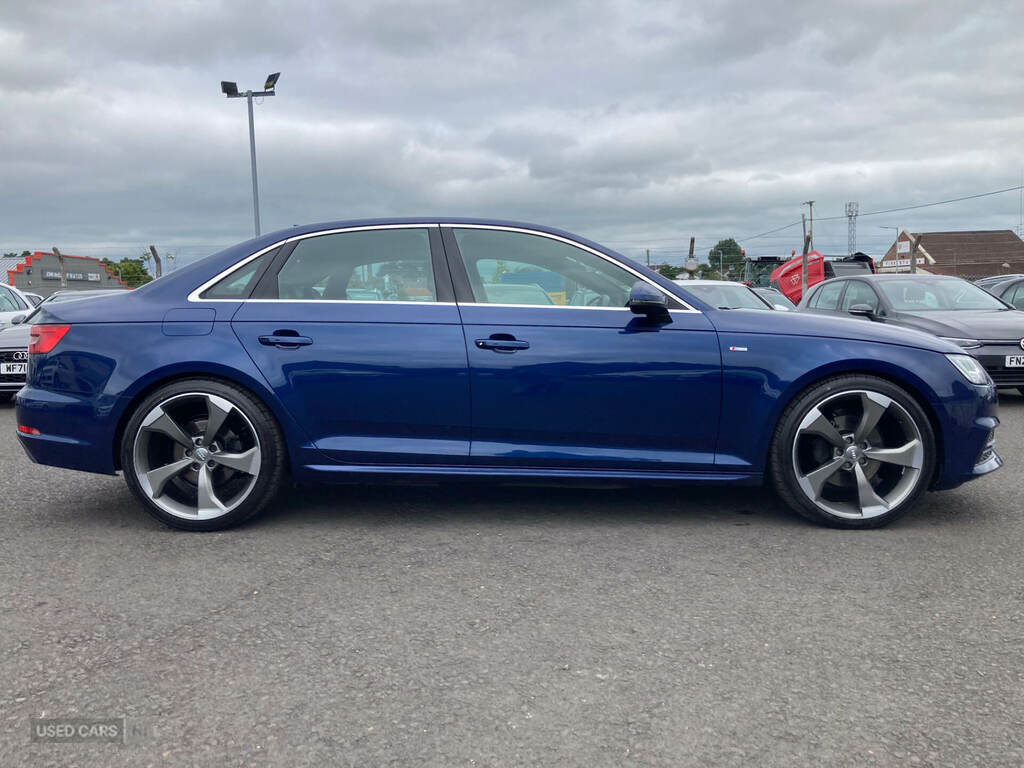 Audi A4 2.0 Tdi 190 Quattro S Line S Tronic Blue #2