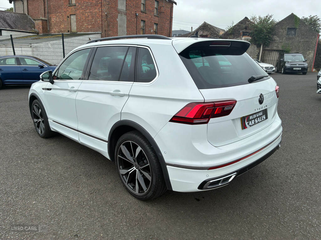 Volkswagen Tiguan 1.5 Tsi 150 R-line Dsg White #5