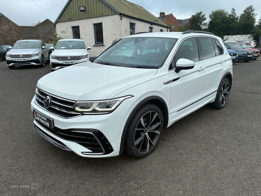 Volkswagen Tiguan 1.5 Tsi 150 R-line Dsg White #3