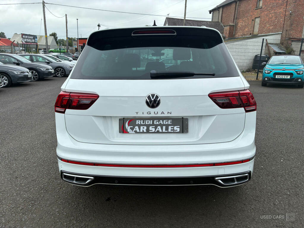 Volkswagen Tiguan 1.5 Tsi 150 R-line Dsg White #6