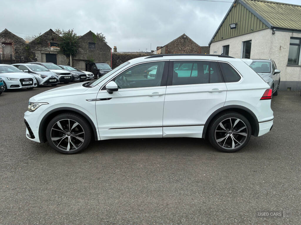 Volkswagen Tiguan 1.5 Tsi 150 R-line Dsg White #4