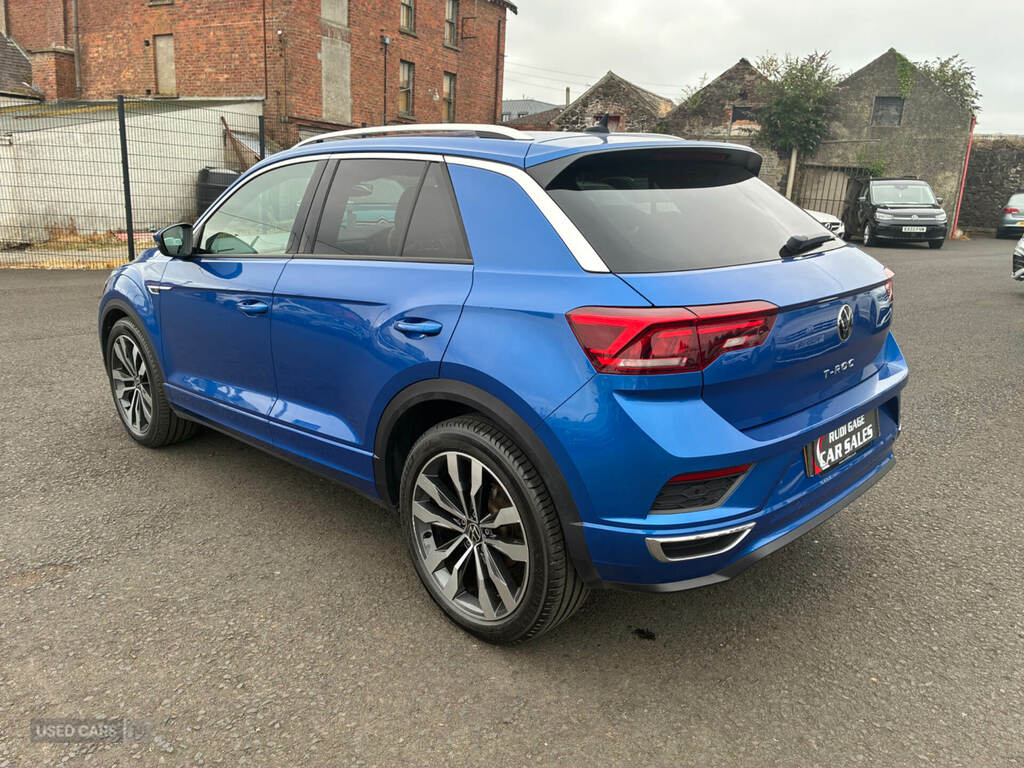 Volkswagen T-Roc 1.5 Tsi Evo R-line Dsg Blue #5