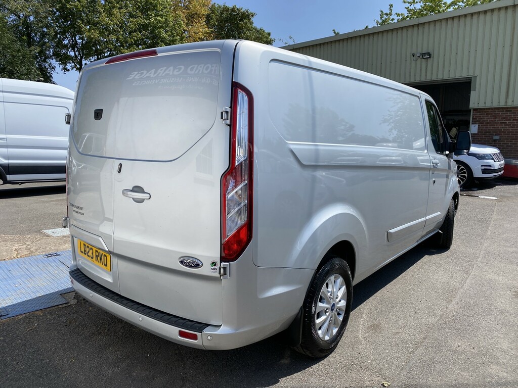 Ford Transit Custom Panel Van 2.0 Transit Custom Limited Van 300 L2 2. LD23RKO Silver #3