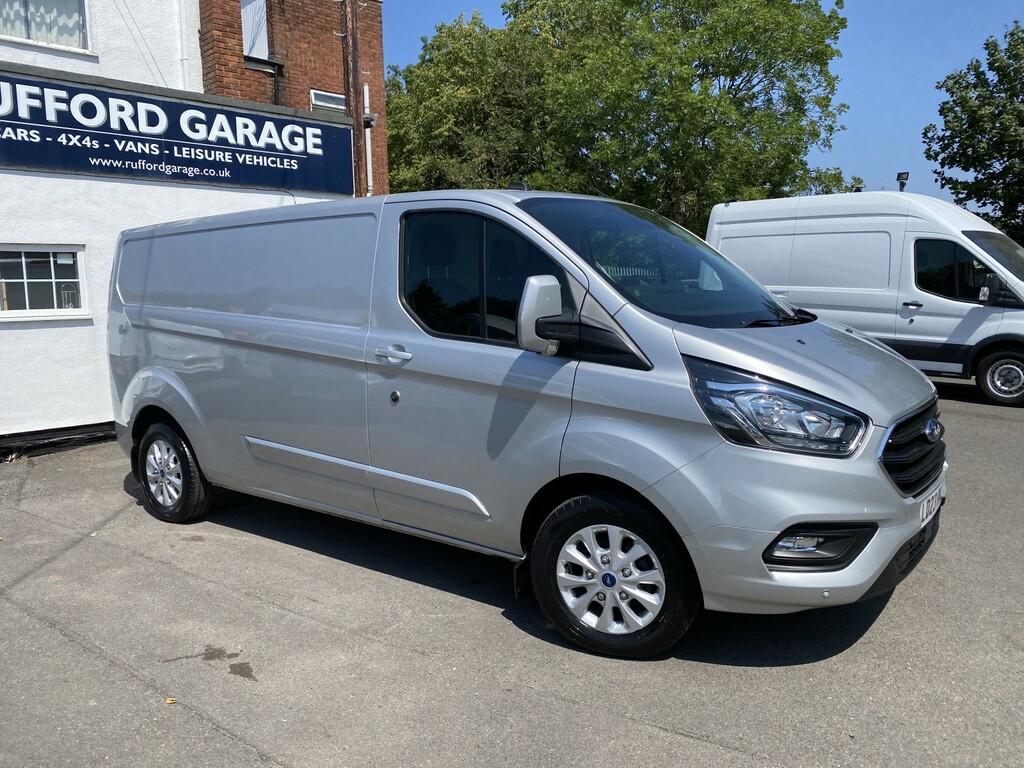 Ford Transit Custom Panel Van 2.0 Transit Custom Limited Van 300 L2 2. LD23RKO Silver #2