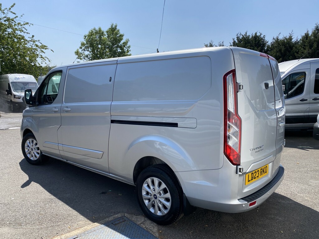 Ford Transit Custom Panel Van 2.0 Transit Custom Limited Van 300 L2 2. LD23RKO Silver #5