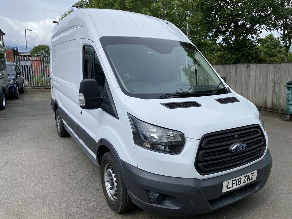 Ford Transit Custom Panel Van 2.0 350 Ecoblue 201818 LF18ZNZ White