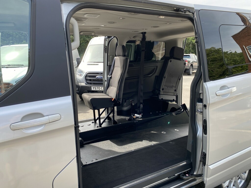 Ford Tourneo Custom 320 2.0 Ebl 185 Lwb Titanium X 8 Seat No Vat Orange #13
