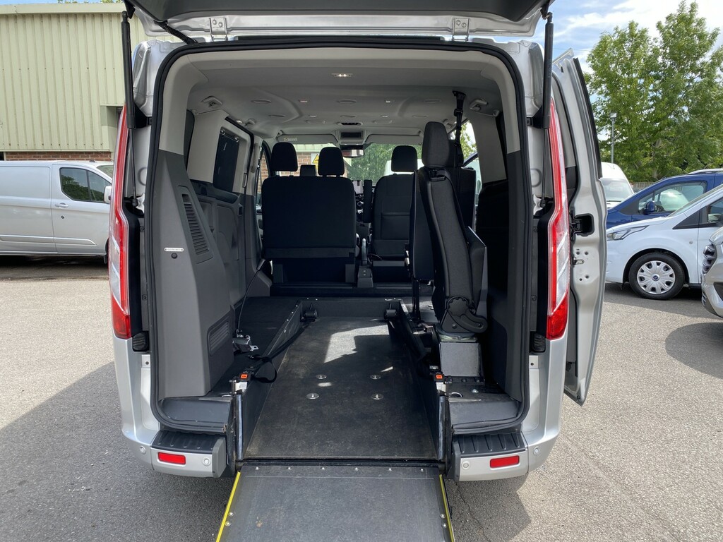 Ford Tourneo Custom 320 2.0 Ebl 185 Lwb Titanium X 8 Seat No Vat Orange #12