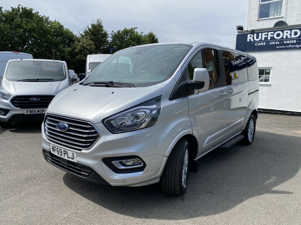 Ford Tourneo Custom 320 2.0 Ebl 185 Lwb Titanium X 8 Seat No Vat Orange #7