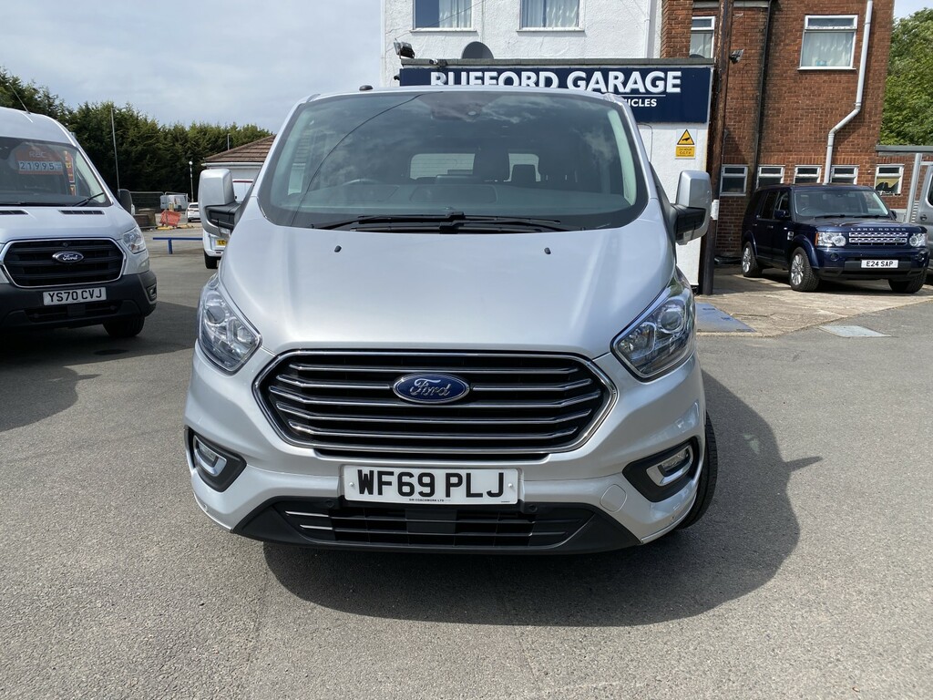 Ford Tourneo Custom 320 2.0 Ebl 185 Lwb Titanium X 8 Seat No Vat Orange #8