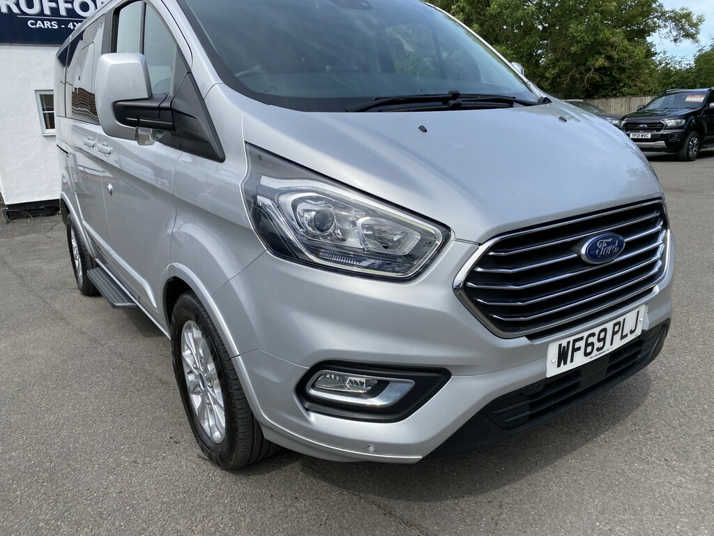 Ford Tourneo Custom 320 2.0 Ebl 185 Lwb Titanium X 8 Seat No Vat Orange #34