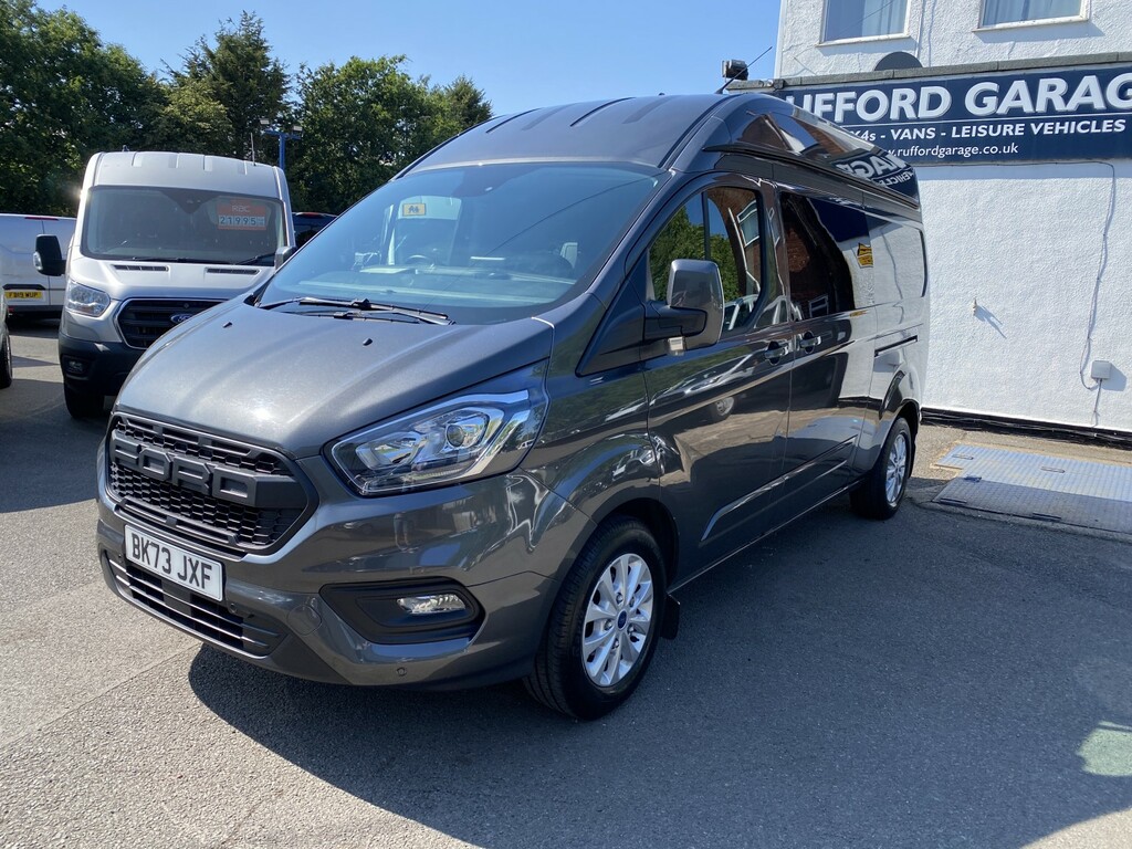 Ford Transit Custom Campervan 2.0 300 Ecoblue Limited 202373 BK73JXF Grey #6