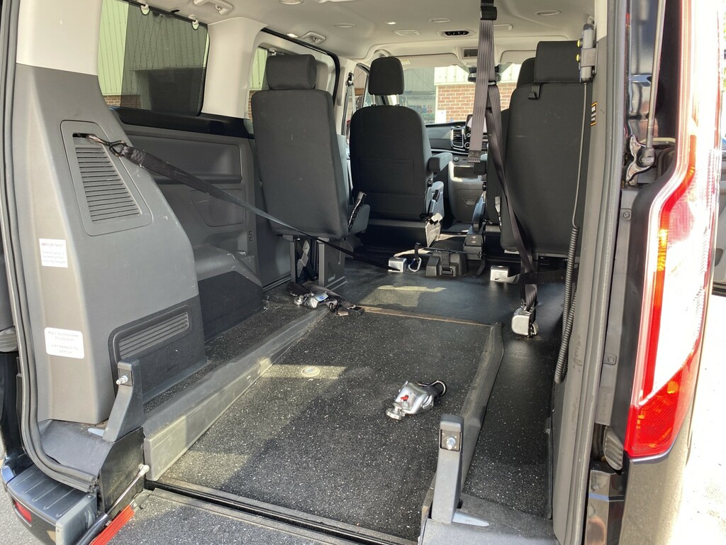 Ford Tourneo Custom 7 Seat L2 Lwb H2 High Roof Wheelchair Accessi Grey #17
