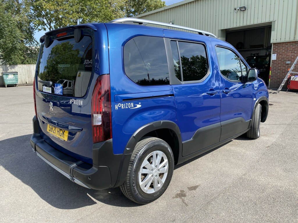 Peugeot Rifter Wheelchair Accessible Vehicle 1.5 Bluehdi Allure P SB21HGK Blue #3