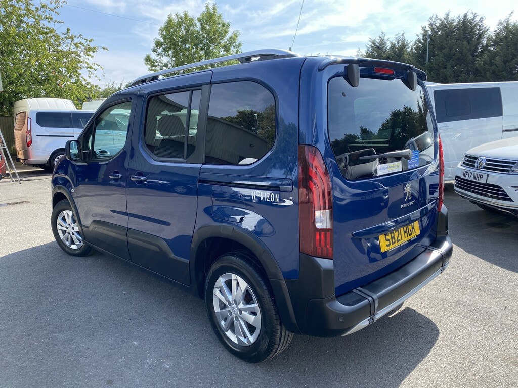 Peugeot Rifter Wheelchair Accessible Vehicle 1.5 Bluehdi Allure P SB21HGK Blue #5