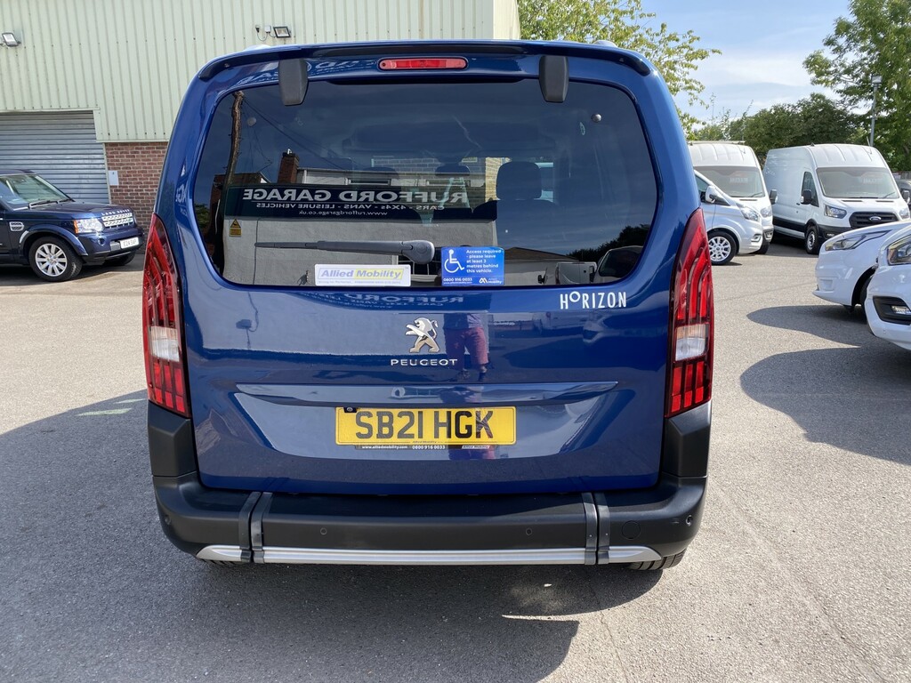 Peugeot Rifter Wheelchair Accessible Vehicle 1.5 Bluehdi Allure P SB21HGK Blue #4