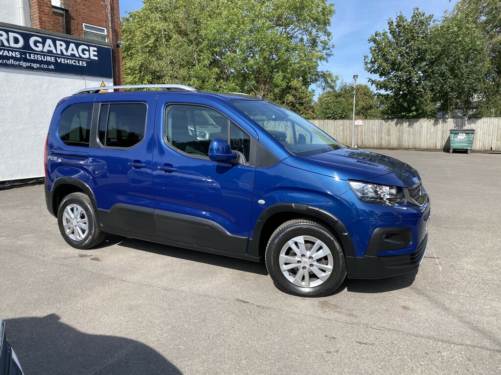 Peugeot Rifter Wheelchair Accessible Vehicle 1.5 Bluehdi Allure P SB21HGK Blue #2