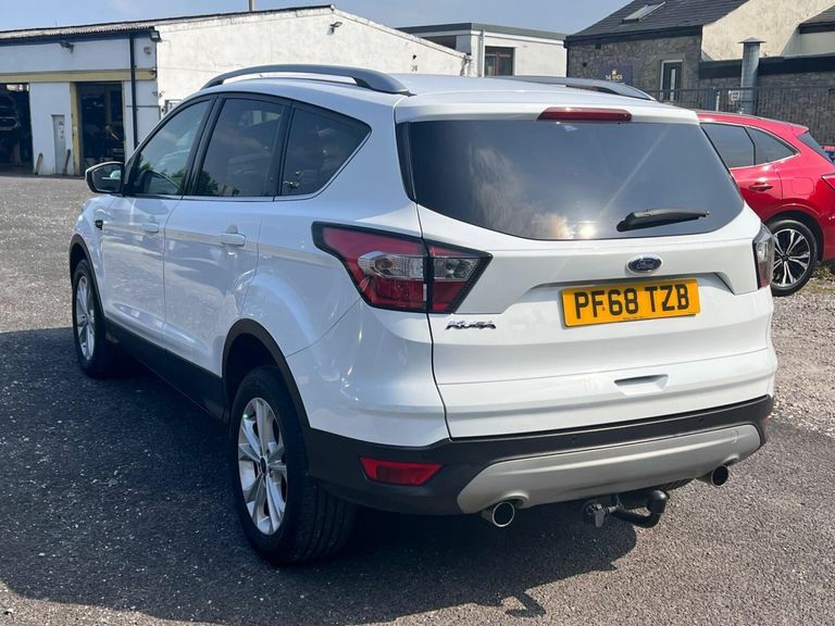 Ford Kuga 2.0 Tdci Titanium Euro 6 Ss PF68TZB White #6