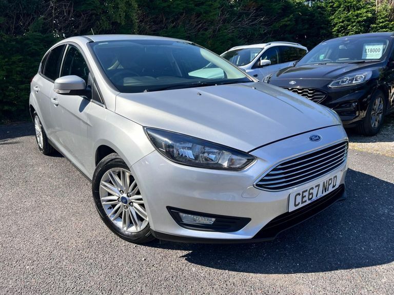 Ford Focus 1.0T Ecoboost Zetec Edition Euro 6 Ss Silver