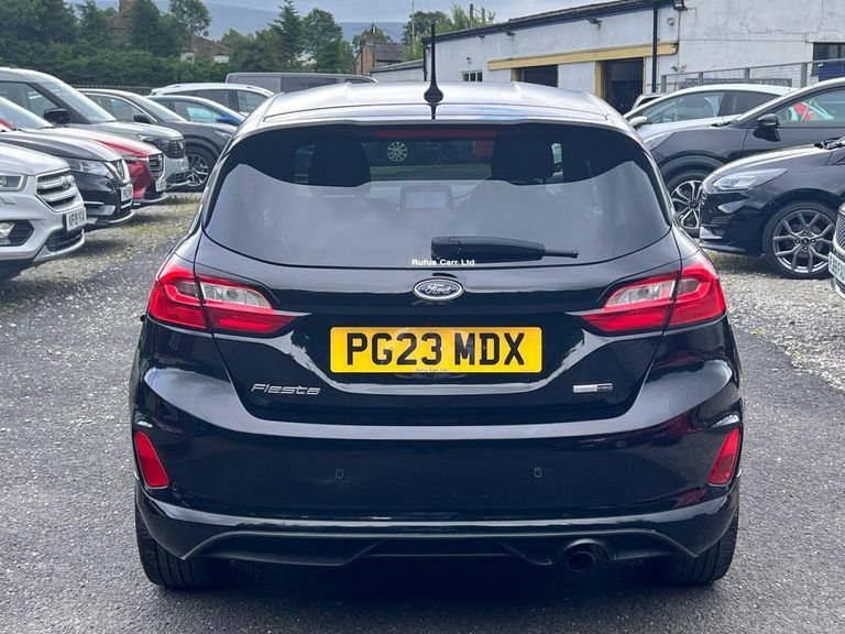 Ford Fiesta 1.0T Ecoboost Mhev St-line Edition Hatchback P Black #5