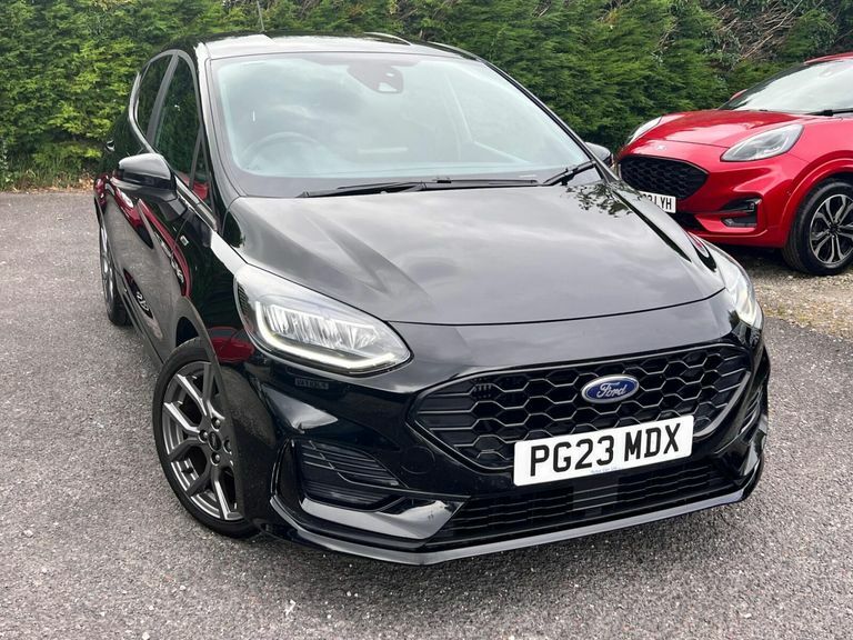 Ford Fiesta 1.0T Ecoboost Mhev St-line Edition Hatchback P Black