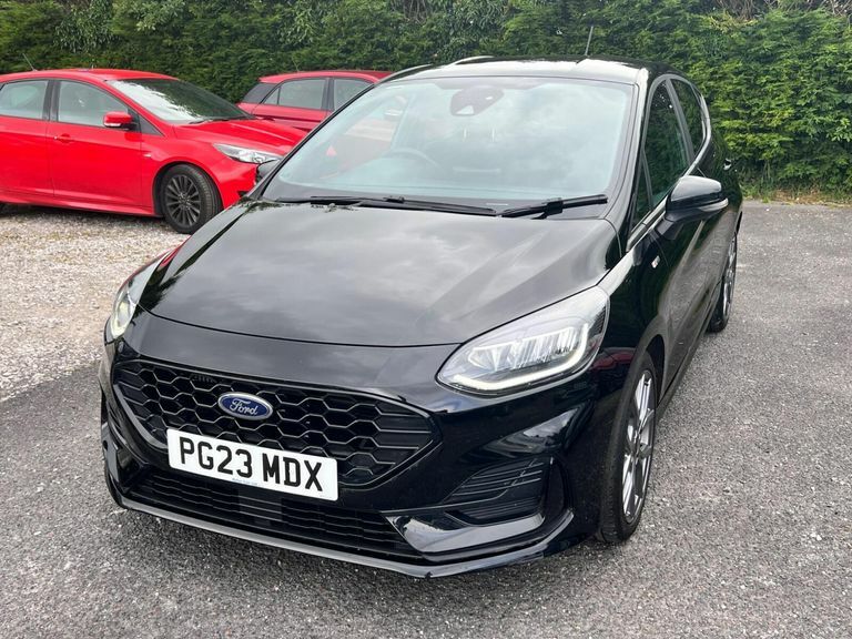 Ford Fiesta 1.0T Ecoboost Mhev St-line Edition Hatchback P Black #2