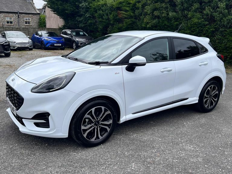 Ford Puma 1.0T Ecoboost Mhev St-line Euro 6 Ss White #4