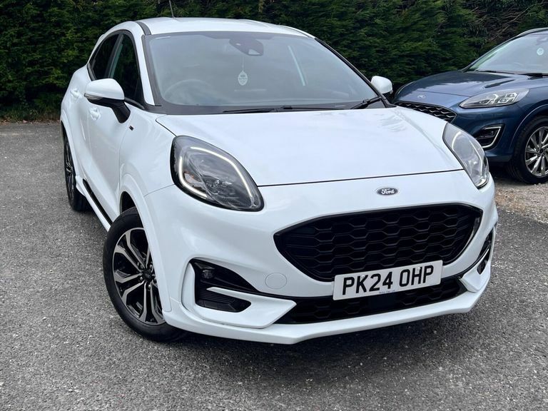 Ford Puma 1.0T Ecoboost Mhev St-line Euro 6 Ss White